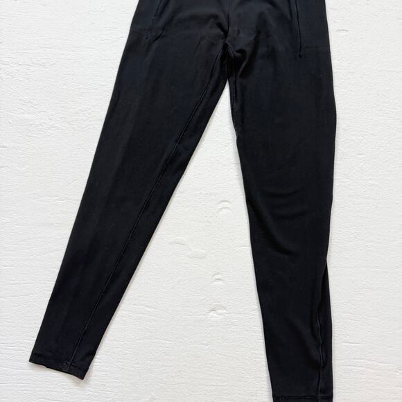 Offline By Aerie Real Me Extra 7/8 Crossover Leggings Black, Size Small - Picture 3 of 5